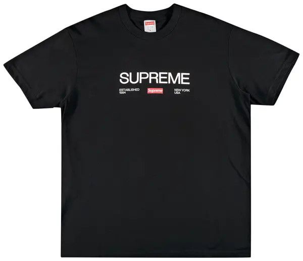 Supreme Est. 1994 Tee Black