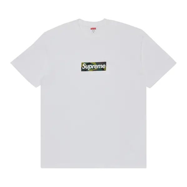 Supreme Camo Box Logo (Bogo) Tee White