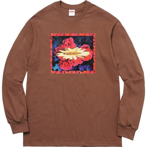 Supreme Bloom Long Sleeve Brown