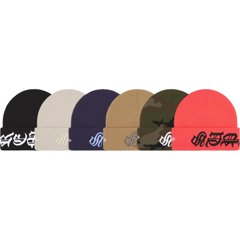 Supreme New Era Blackletter Beanie