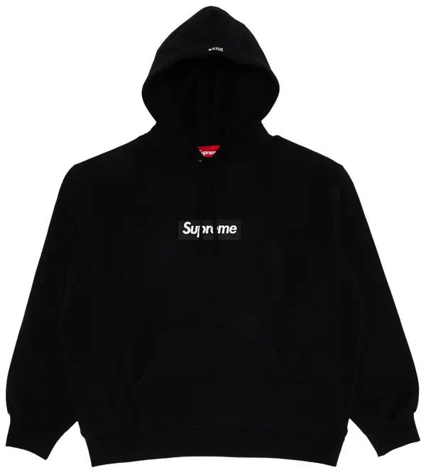 Supreme Box Logo (Bogo) Hoodie Black 2024