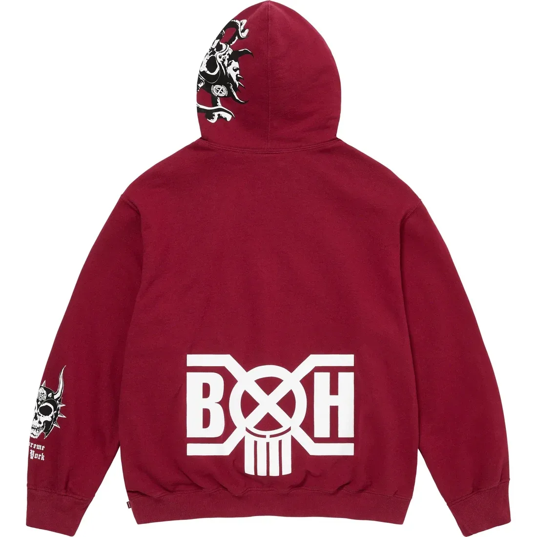 Supreme x Bounty Hunter Hoodie Cardinal Red