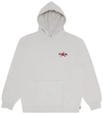Supreme x Jordan Hoodie Grey