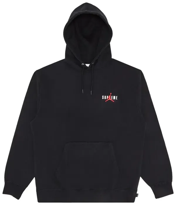 Supreme x Jordan Hoodie Black
