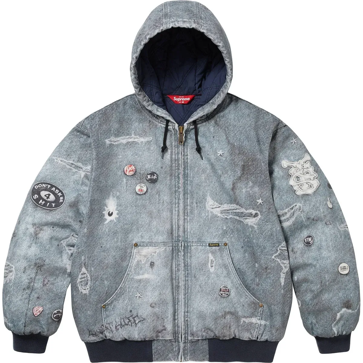 Supreme x HJR Trompe L&#39;oeil Work Jacket FW24