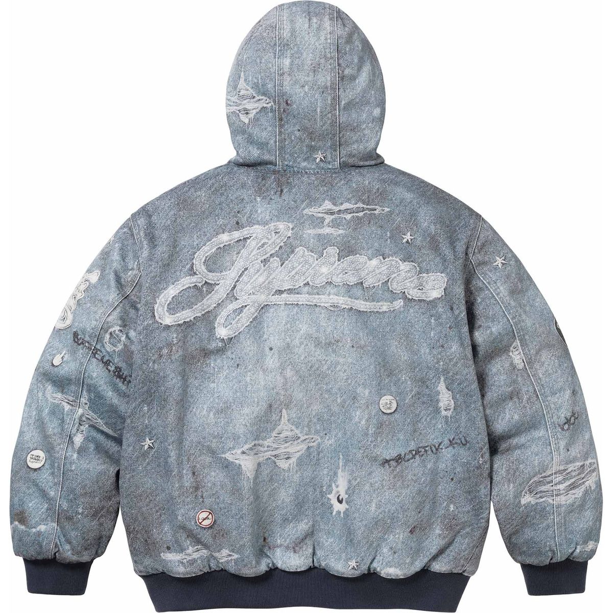 Supreme x HJR Trompe L&#39;oeil Work Jacket FW24