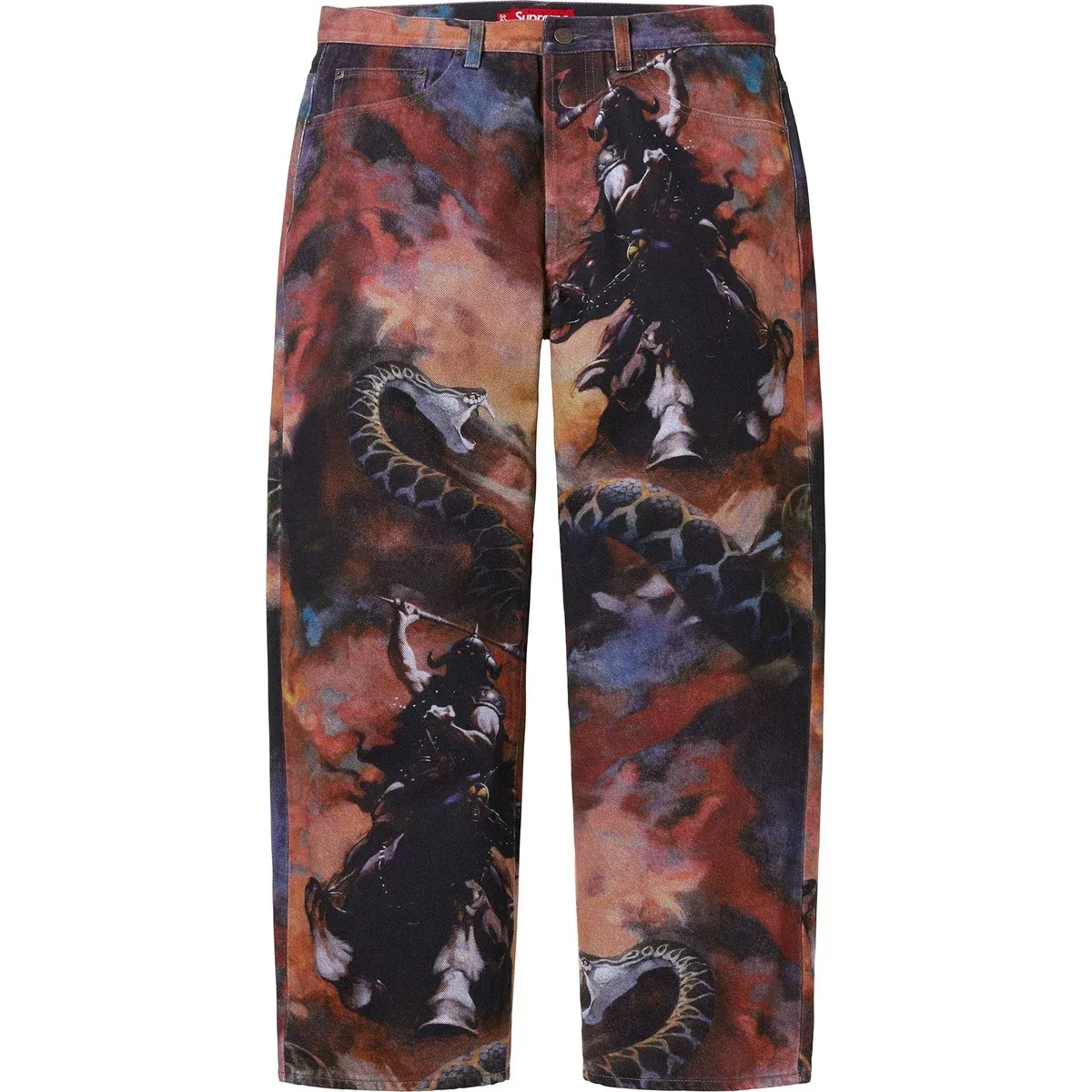 Supreme x Frank Frazetta Loose Fit Jean FW24