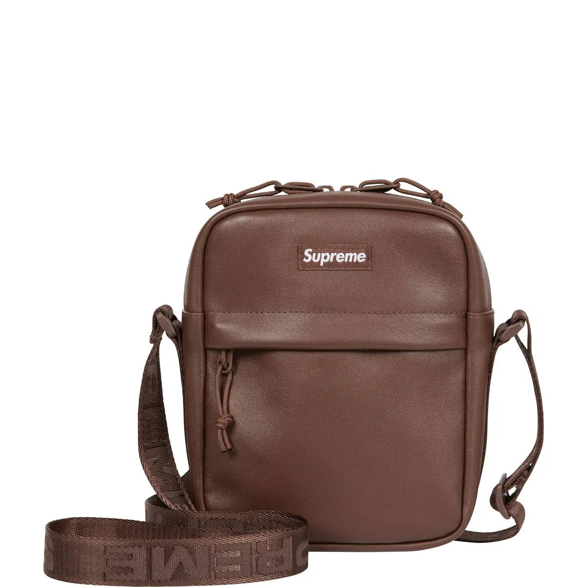 Supreme Leather Shoulder Bag FW24