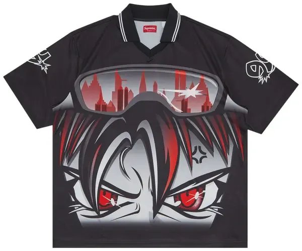 Supreme Character Soccer Jersey Black