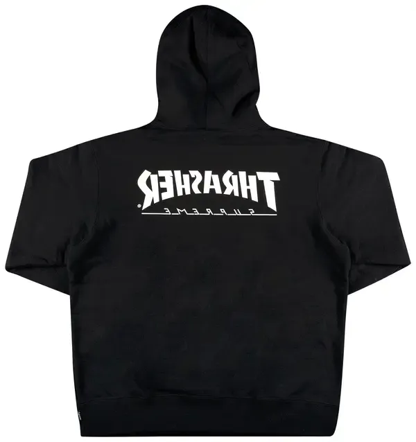 Supreme x Thrasher Hoodie Black