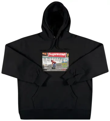 Supreme x Thrasher Hoodie Black