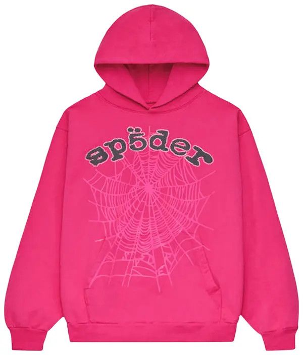 Sp5der Legacy Hoodie Pink