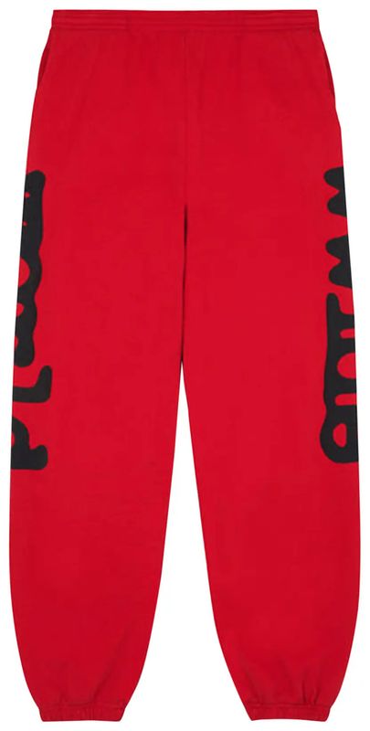 Sp5der Sweatpants Big Star Red