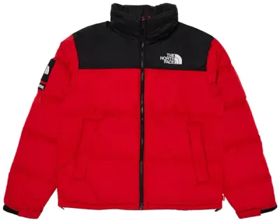 Supreme x The North Face Nuptse Jacket FW24 Red
