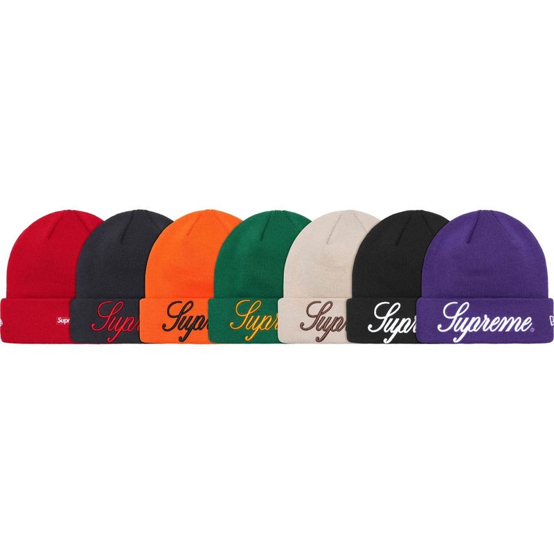 Supreme New Era Script Beanie
