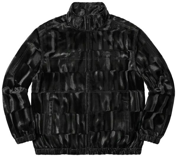 Supreme Velour Track Jacket FW21 Black
