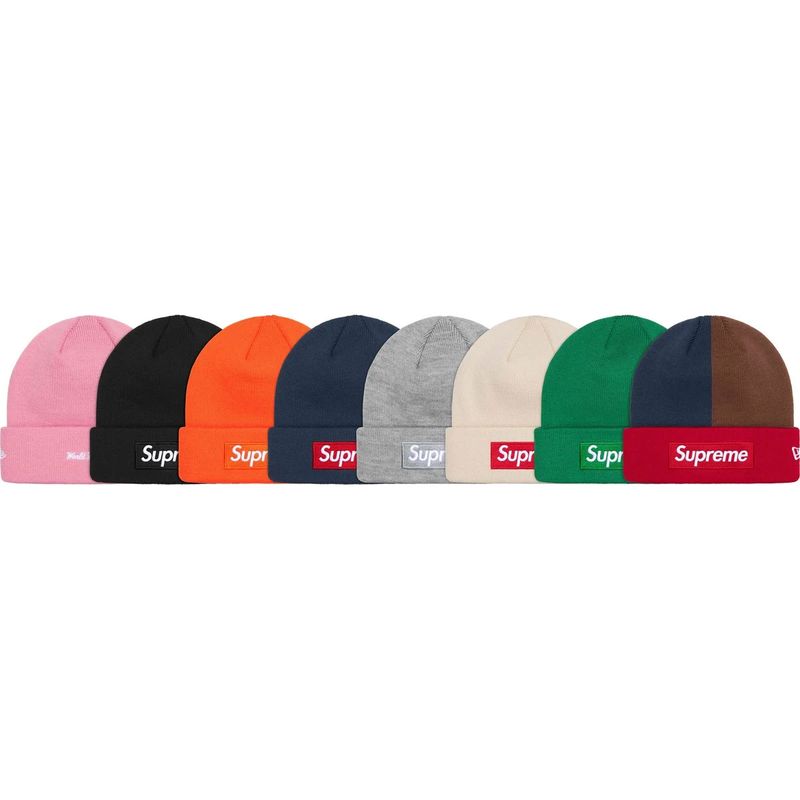 Supreme x New Era Box Logo Beanie FW24 