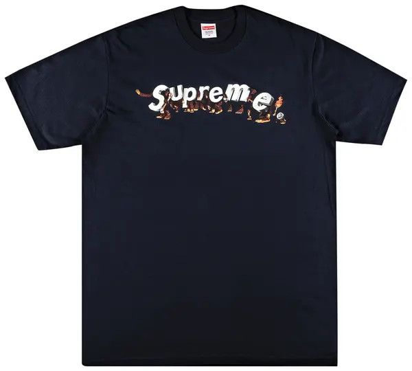 Supreme Apes Tee Navy