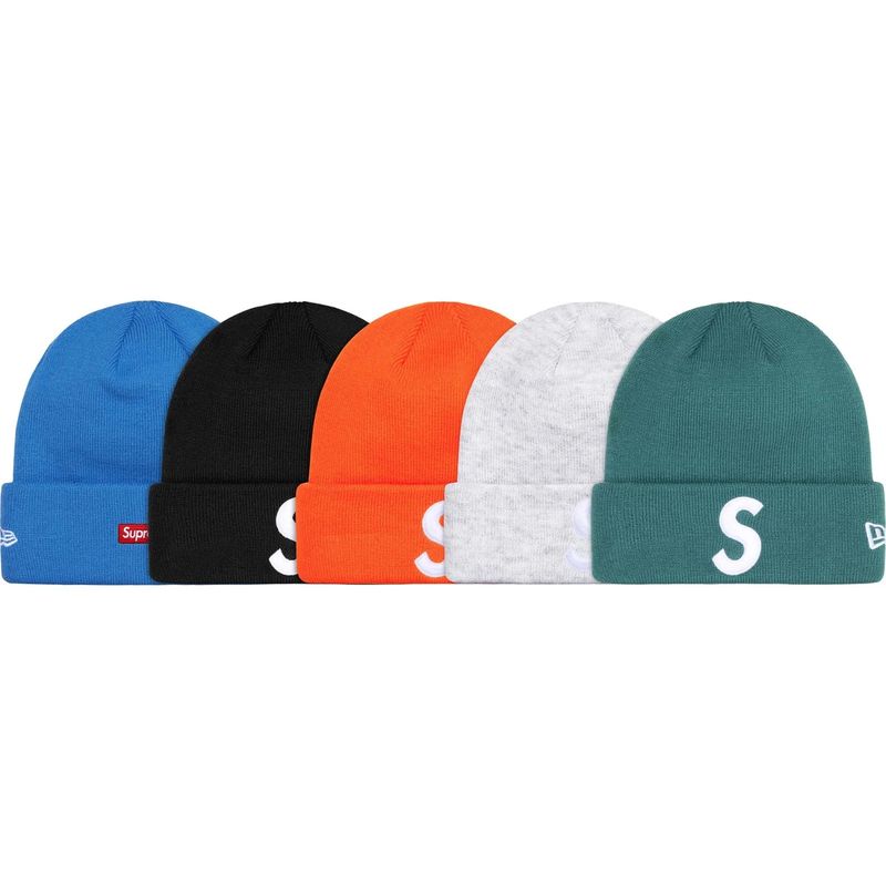 Supreme x New Era S Logo Beanie FW24 