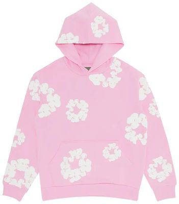 Denim Tears Cotton Wreath Hoodie Pink