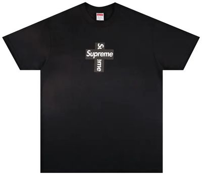 Supreme Cross Box Logo (Bogo) Tee Black