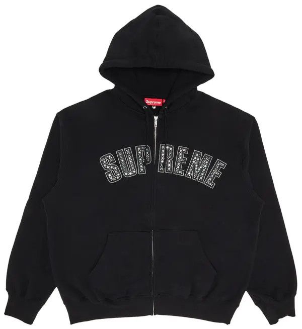Supreme x B.B. Simon Zip Up Black