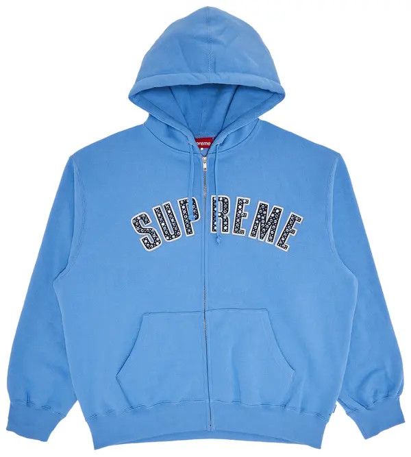 Supreme x B.B. Simon Zip Up Blue
