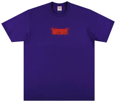 Supreme Ralph Steadman Box Logo (BOGO) Tee Purple