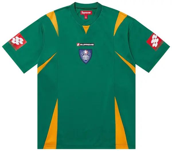 Supreme Crest Soccer Jersey Green
