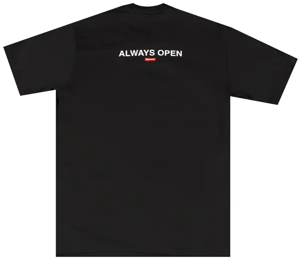 Supreme Gas Tee Black
