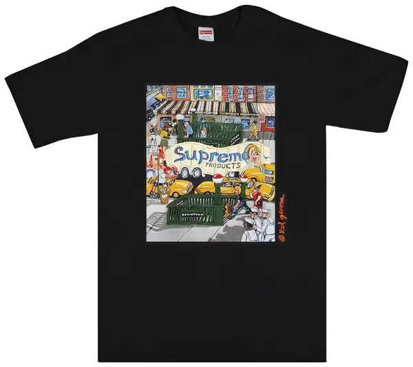 Supreme Manhattan Tee Black