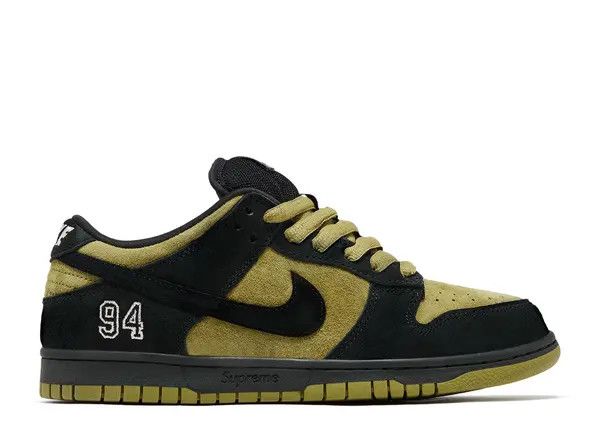 Nike SB Dunk Low Supreme 94 Camper Green, Size: 8