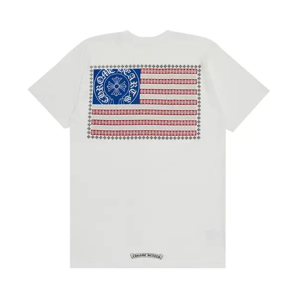 Chrome Hearts American Flag Dagger T-Shirt &#39;White&#39;