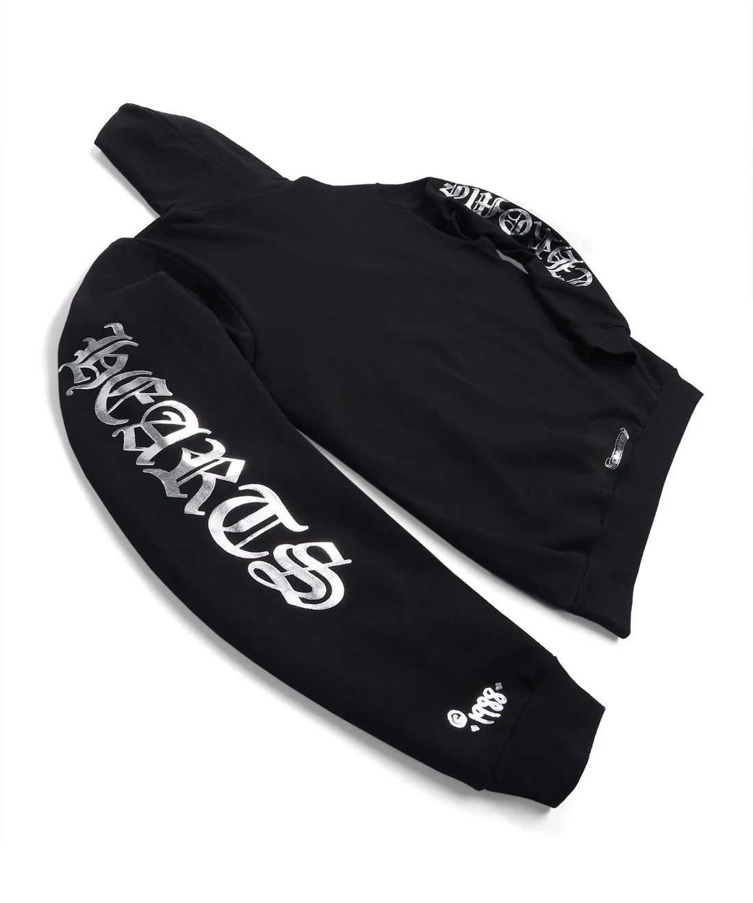 Chrome Hearts Hoodie Foil Print Black