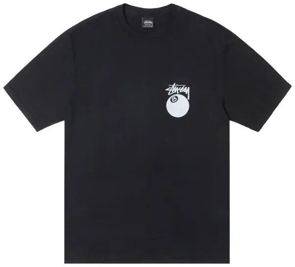Stussy 8 Ball Tee Black, Size: S