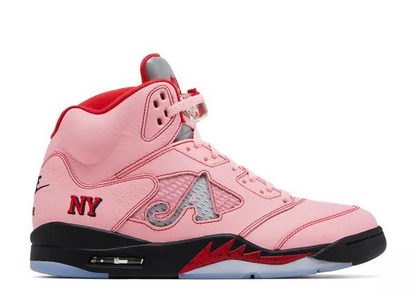 Jordan 5 Retro Awake NY Arctic Pink , Size: 12