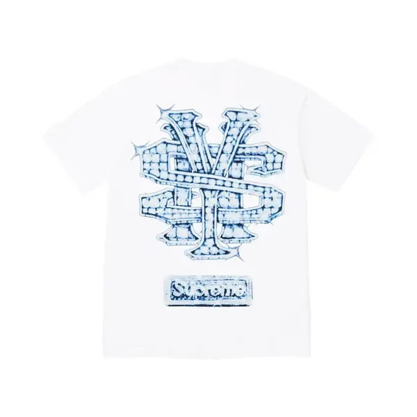 Supreme Snowman Tee White