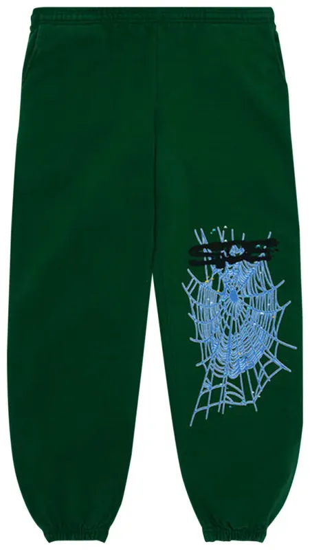 Sp5der Sweats Hunter Green