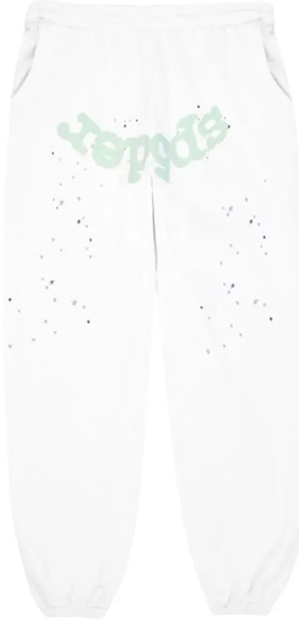Sp5der Sweatpants Eggshell Motorsport