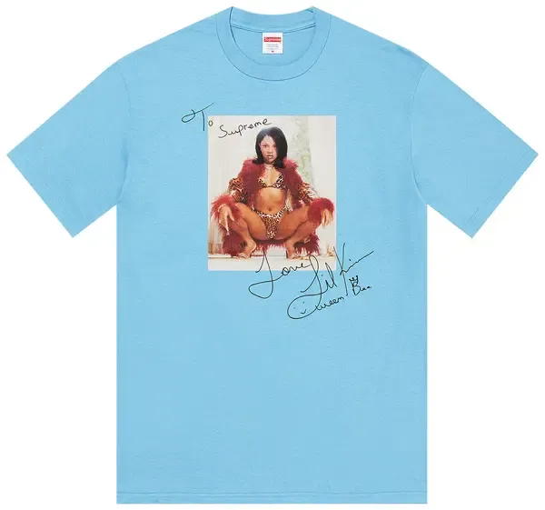 Supreme Lil Kim Tee Light Slate