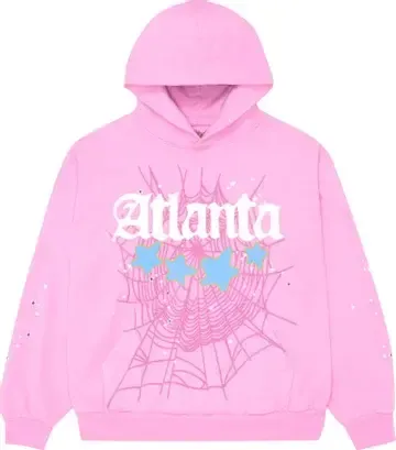 Sp5der Hoodie Atlanta Pink