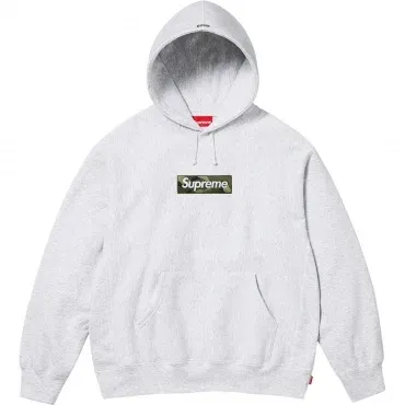 Supreme Box Logo (Bogo) Hoodie Grey Camo 2023