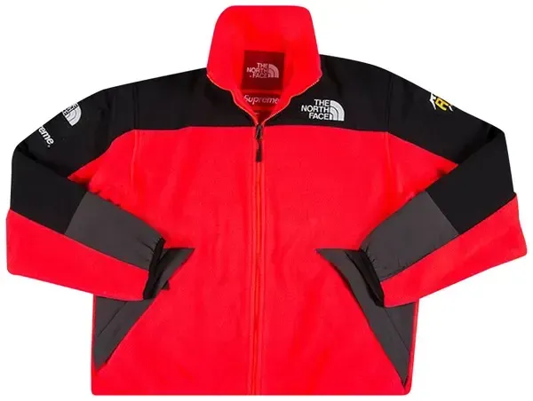 Supreme x The North Face RTG Fleece Jacket Bright Red