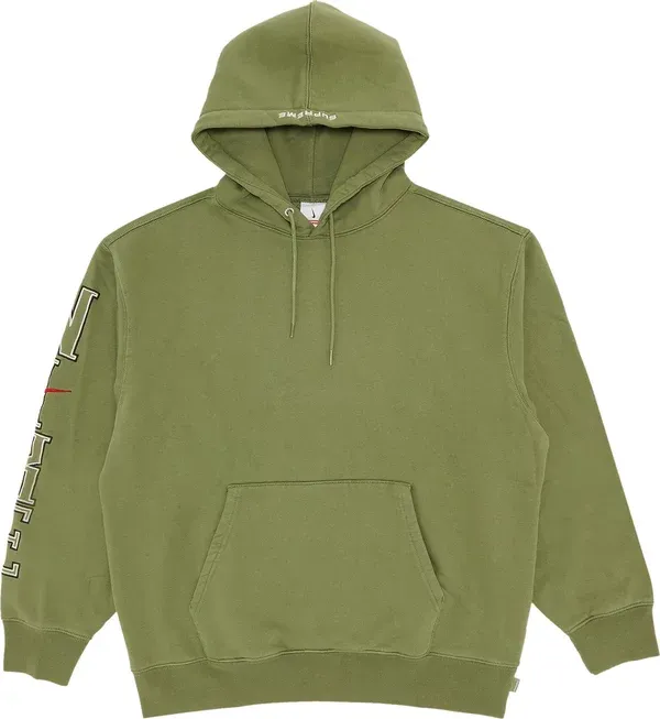 Supreme x Nike Hoodie SS24 Olive