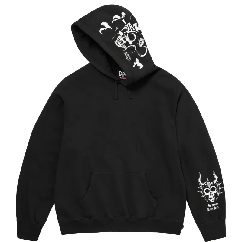Supreme x Bounty Hunter Hoodie Black