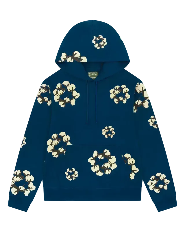 Denim Tears Hoodie Cotton Wreath 'CPFM Navy'