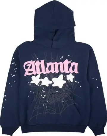 Sp5der Hoodie 'Atlanta’ Navy