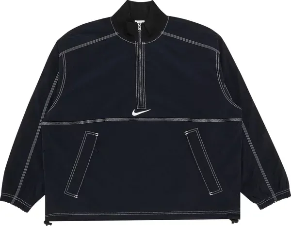 Supreme x Nike Ripstop Pullover Black 