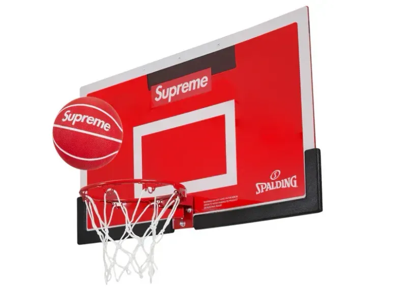 Supreme Mini Hoop 'FW23 Spalding Basketball' | Red