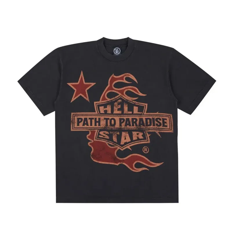 Hellstar Tee 'Bike Tour' Black